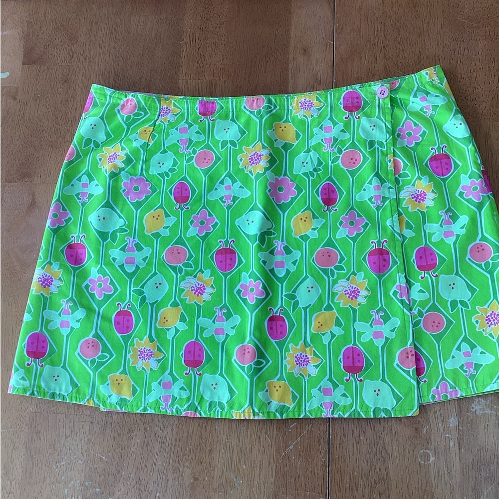 Lilly Pulitzer Reversible Skirt - “A-maze-ing” and “Croc Monsieur” Patterns - 10